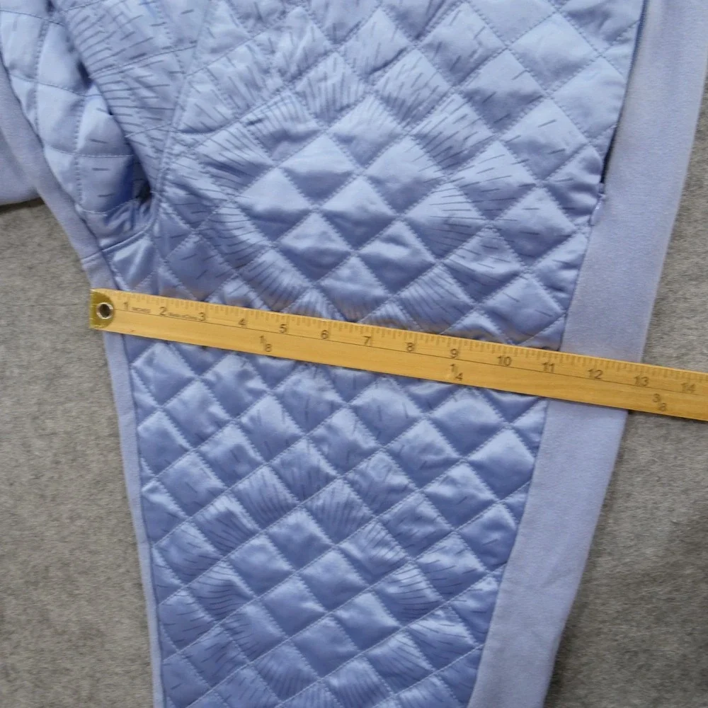 True Religion Jogger Sweatpants  Mens Large Blue Quilted Puffer Pants Streetwear